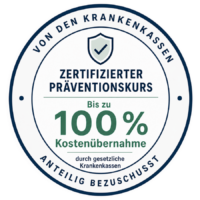 zertifizierter Präventionskurs bis zu 100 % Kostenübernahme von deiner Krankenkasse
